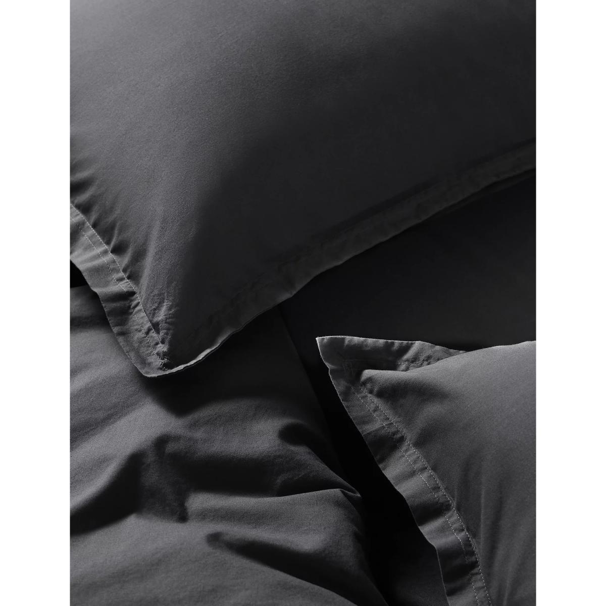 M&S X Fired Earth 2 Pack Washed Cotton Pillowcases - Garden Folly, Garden Folly,Apres Ski,Hoppers Hat,Charcoal,Storm,Under The Waves,Weald Green,Pompeiian Red,Dover Cliffs,Malm – image 2