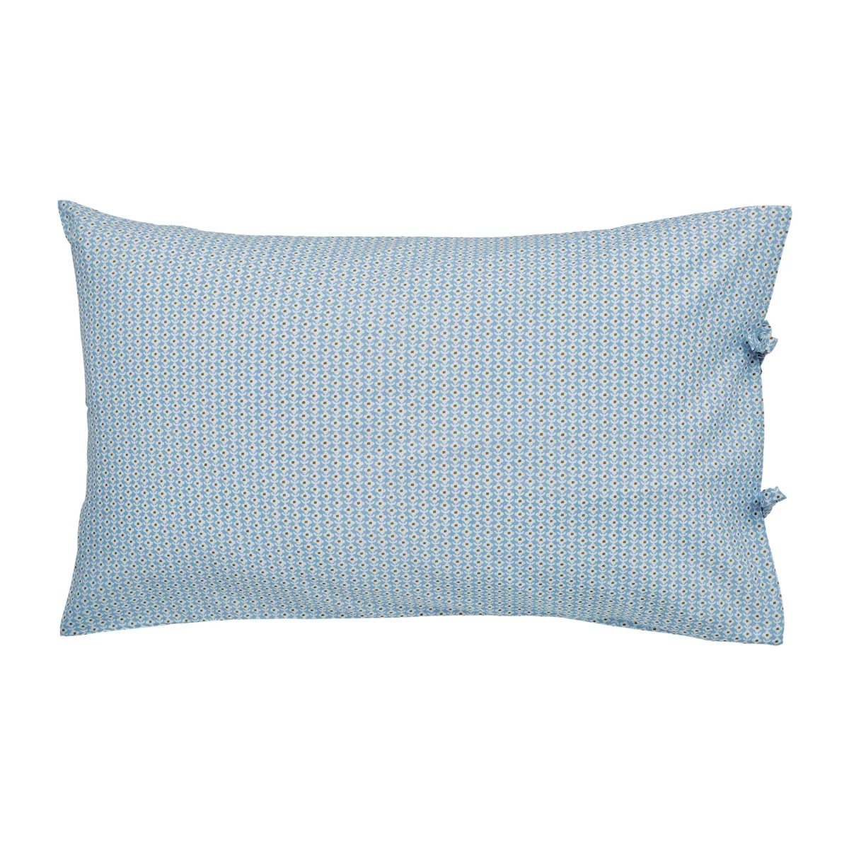 LAND & SHORE 2 Pack Pure Cotton Rene Pillowcases Light Blue Mix – image 1