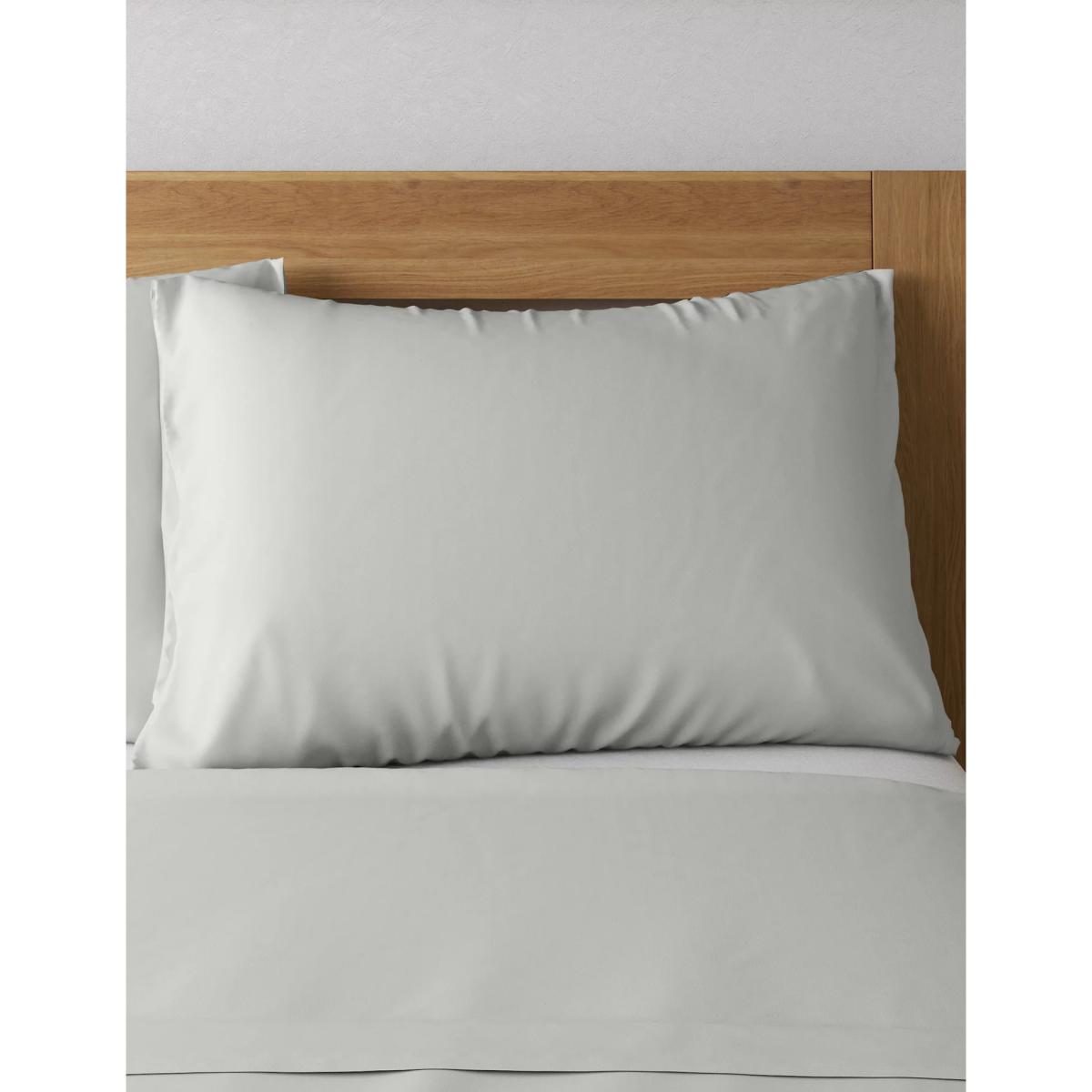 M&S 2 Pack Bamboo Blend Pillowcases - Pink, Pink,Grey,Mint,Mid Blue,Stone,Mid Grey,Cream – image 2