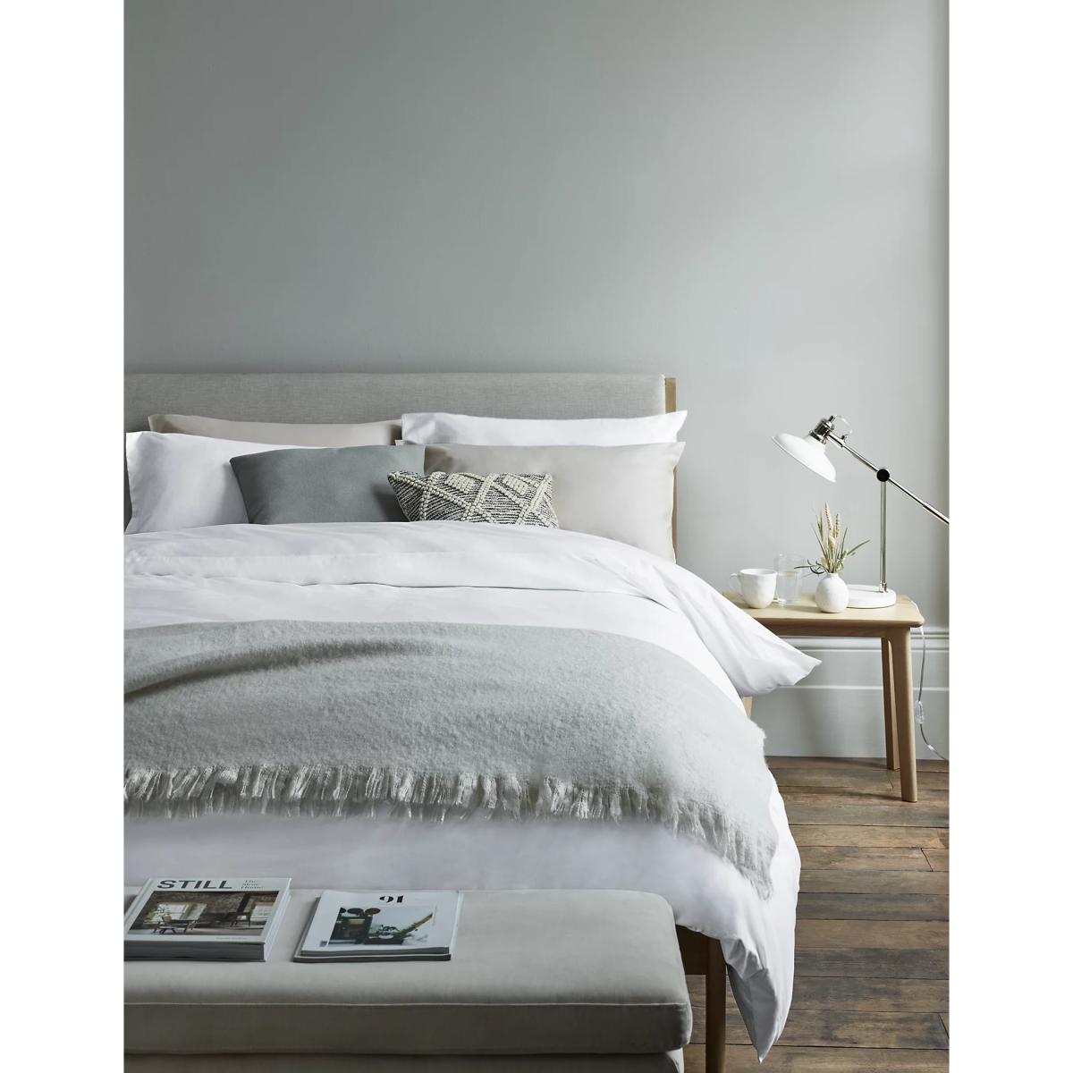 M&S 2 Pack Bamboo Blend Pillowcases - Pink, Pink,Grey,Mint,Mid Blue,Stone,Mid Grey,Cream – image 3