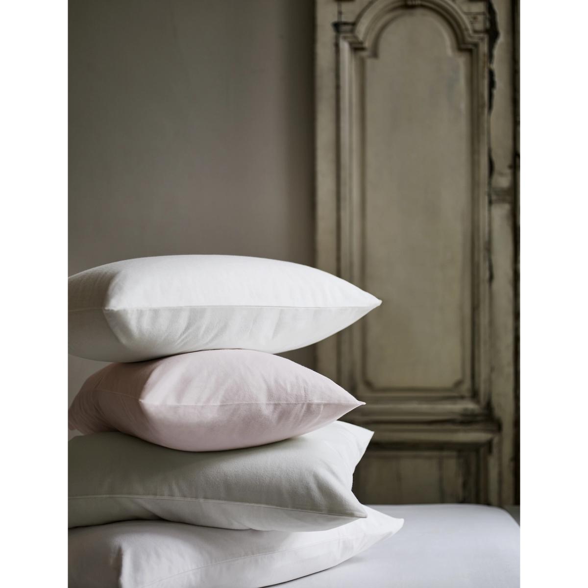 M&S 2 Pack Cotton Rich Percale Pillowcases - Cranberry, Cranberry,Dark Ochre,White,Oyster,Dove,Silver Grey,Light Putty,Light Cream,Blue Denim,Aqua,Light Duck Egg,Medium Pink – image 3