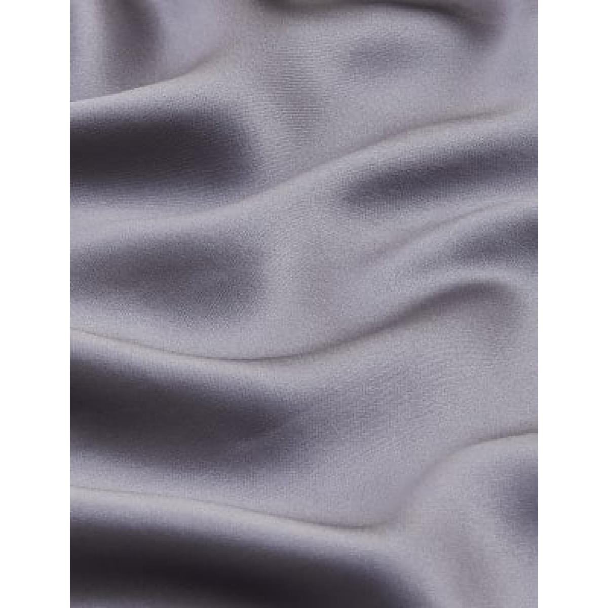 M&S Pure Silk Pillowcase - Navy, Navy,Soft Pink,Slate Blue,Charcoal,Natural,Mink,Light Grey,Soft Green,Mint – image 5