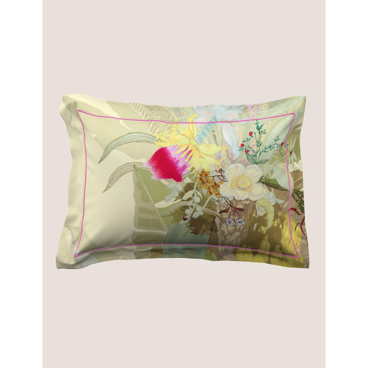 Timorous Beasties  2 Pack Pure Cotton Merian Palm Pillowcases - Multi, Multi – image 3