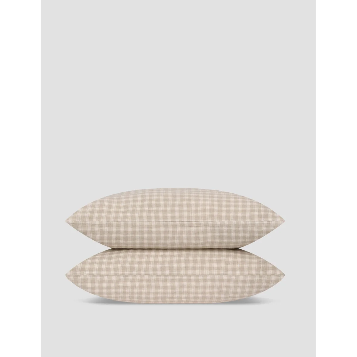 Piglet In Bed 2 Pack Pure Linen Patterned Pillowcase Set Dark Green – image 4