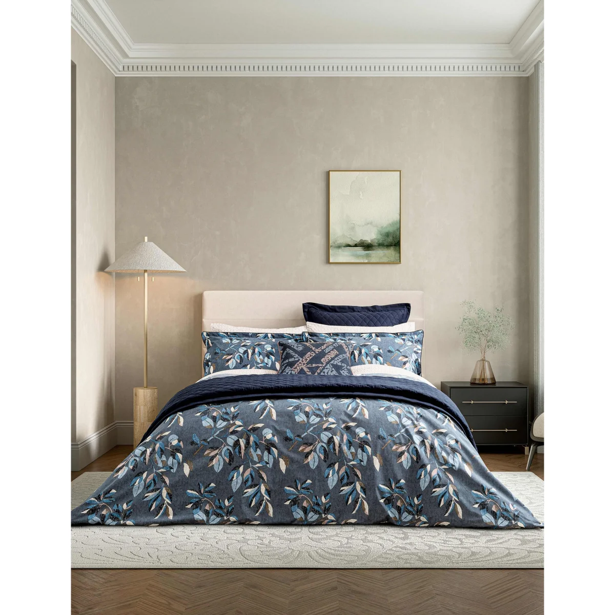 Bedeck of Belfast 2 Pack Pure Cotton Albany Denim Pillowcases Natural Mix – image 4