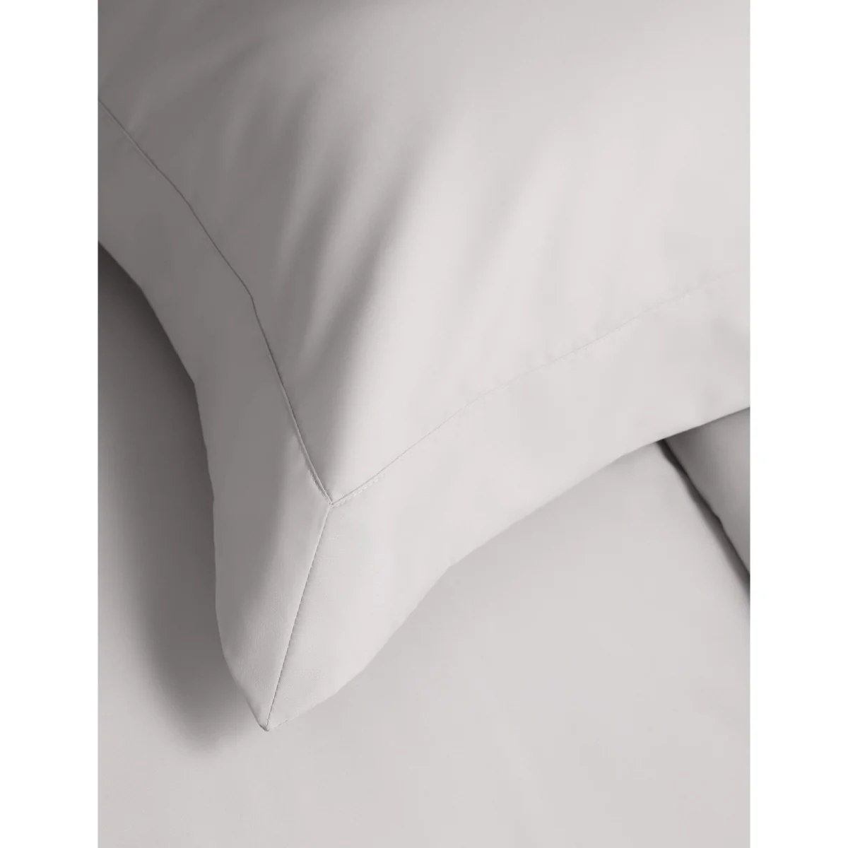 M&S Egyptian Cotton 400 Thread Count Crisp Oxford Pillowcase Dove – image 3