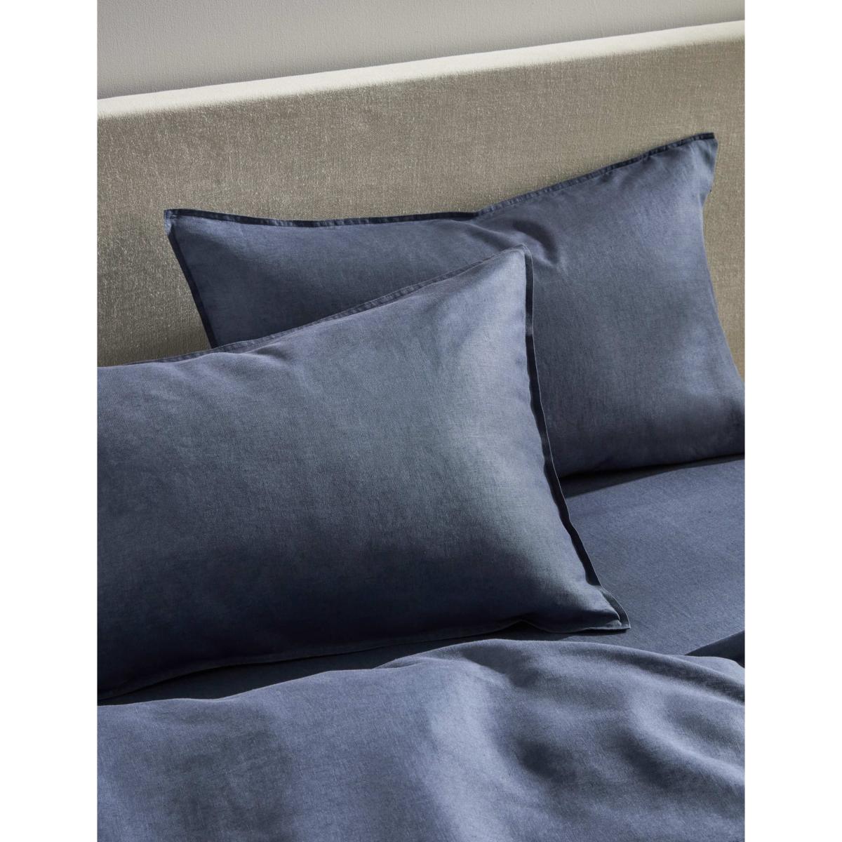 M&S 2 Pack Pure Linen Standard Pillowcases White – image 2