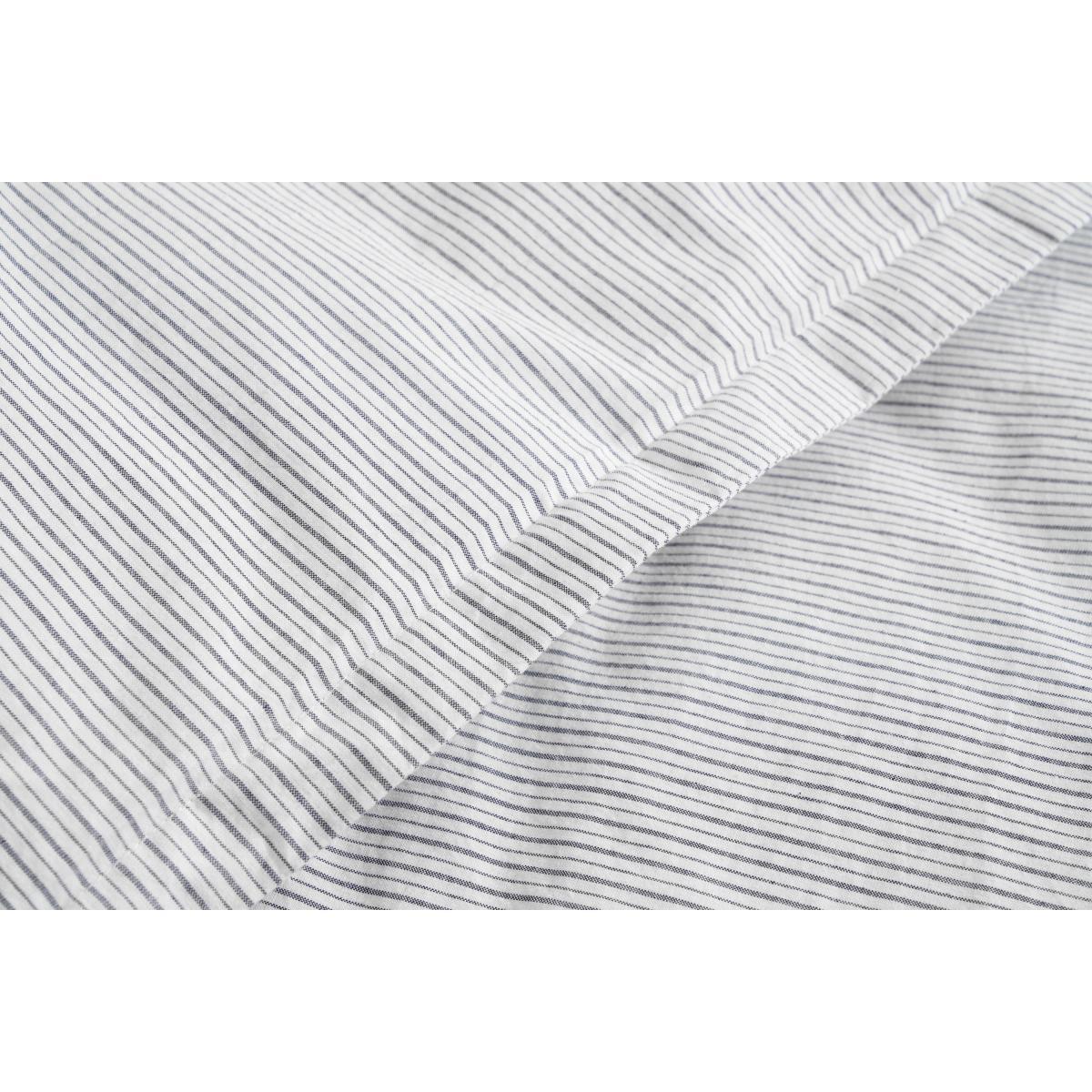 Laith 100% Organic Cotton Cover + 2 Pillowcases, Double, Navy – image 6
