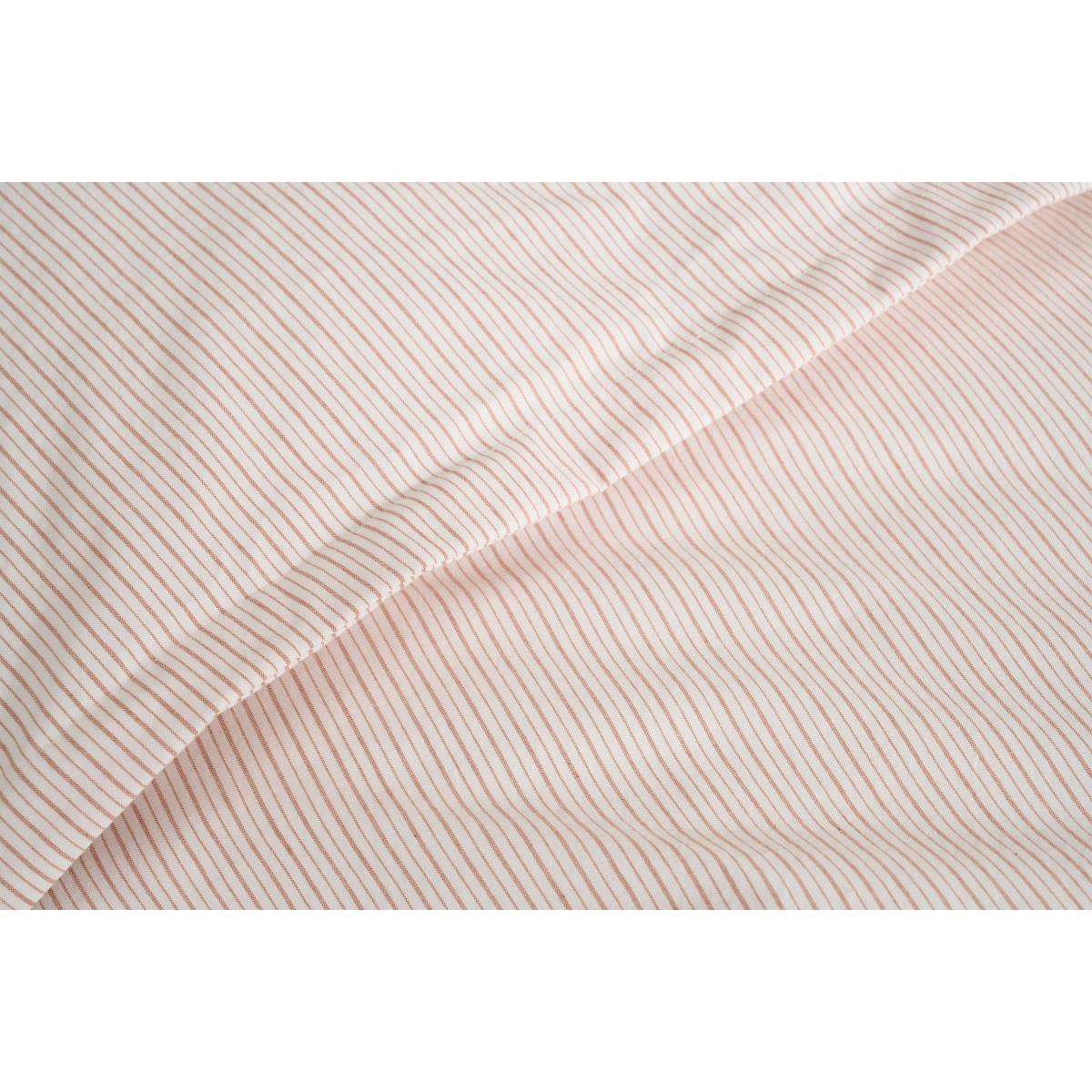 Laith 100% Organic Cotton Cover + 2 Pillowcases, Double, Apricot – image 6