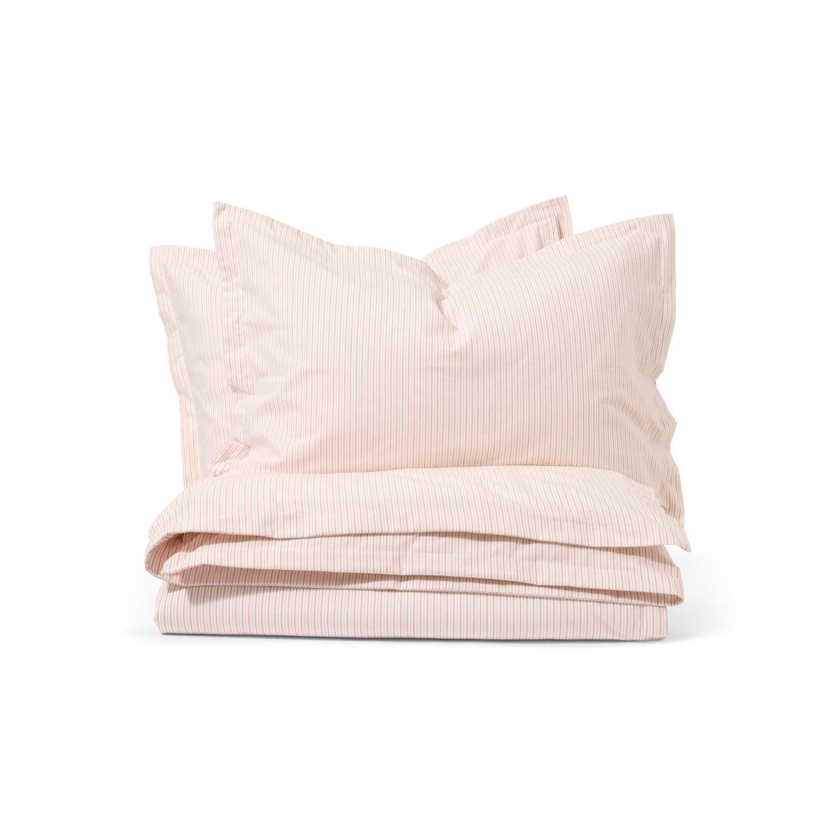 Laith 100% Organic Cotton Cover + 2 Pillowcases, Super King, Apricot – image 2