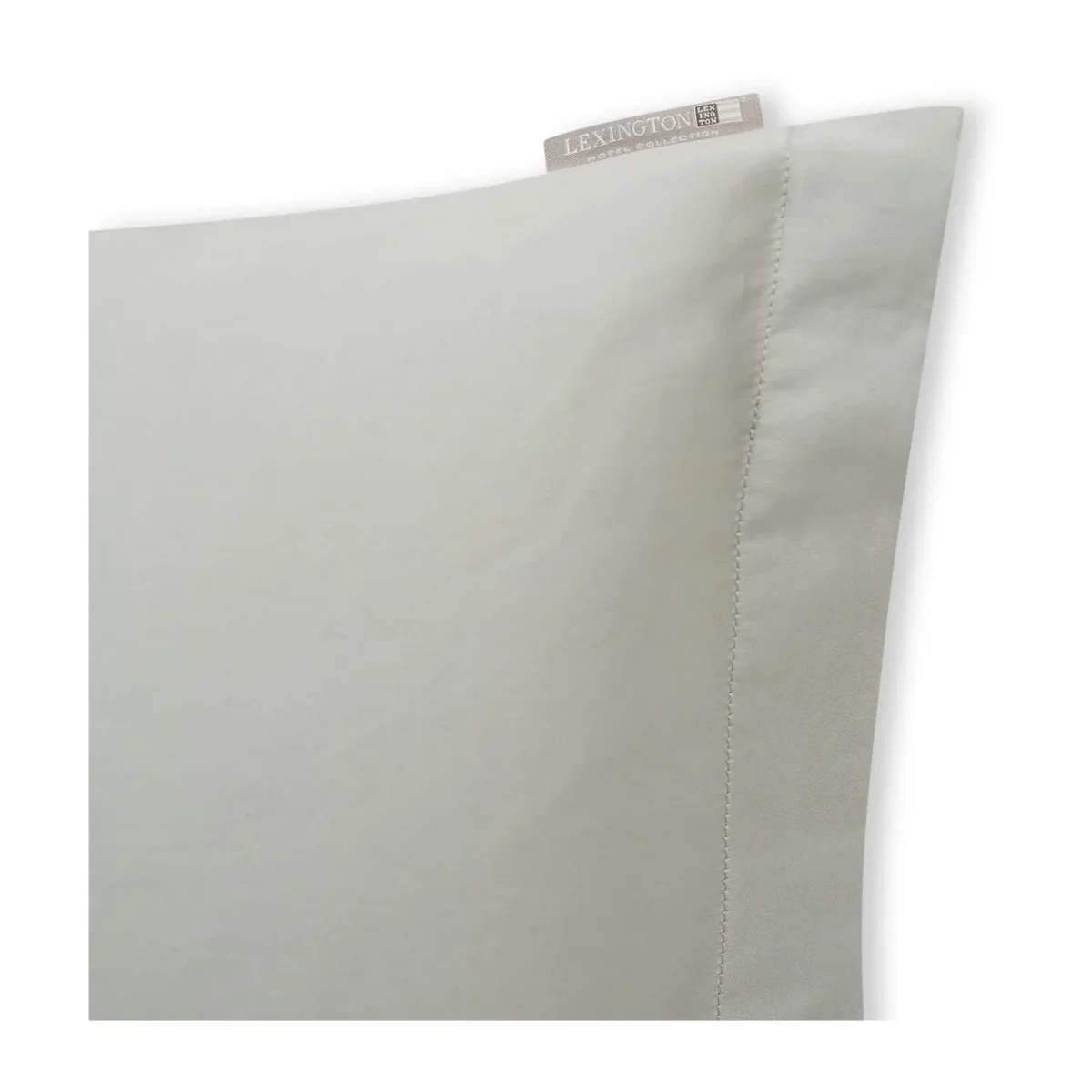 Hotel Cotton Sateen pillowcase 50x60 cm Sage green – image 2