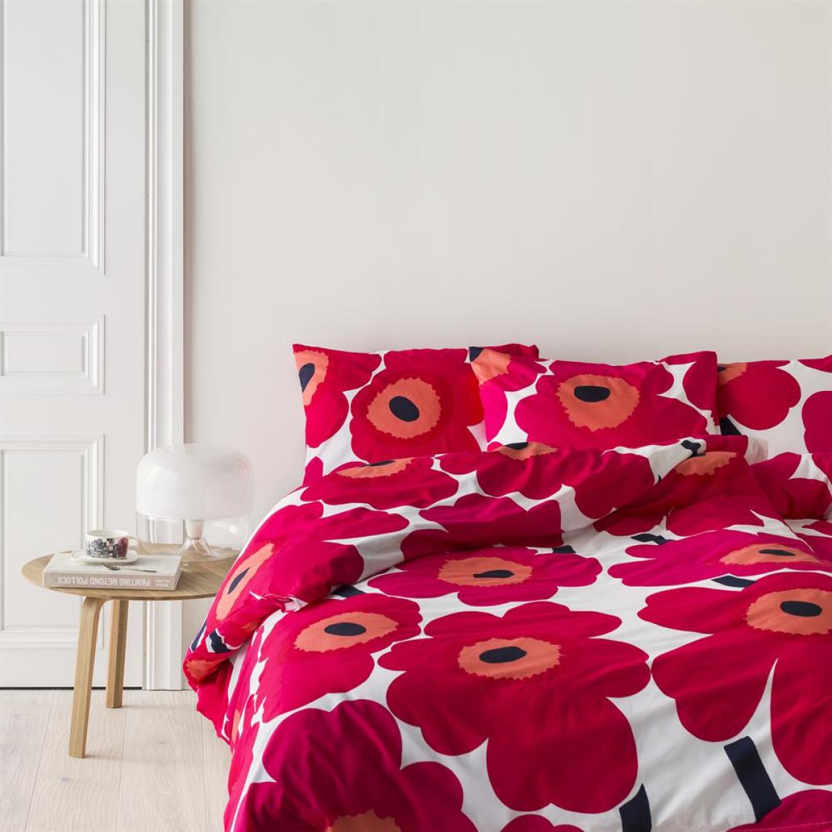 Unikko pillowcase red – image 2