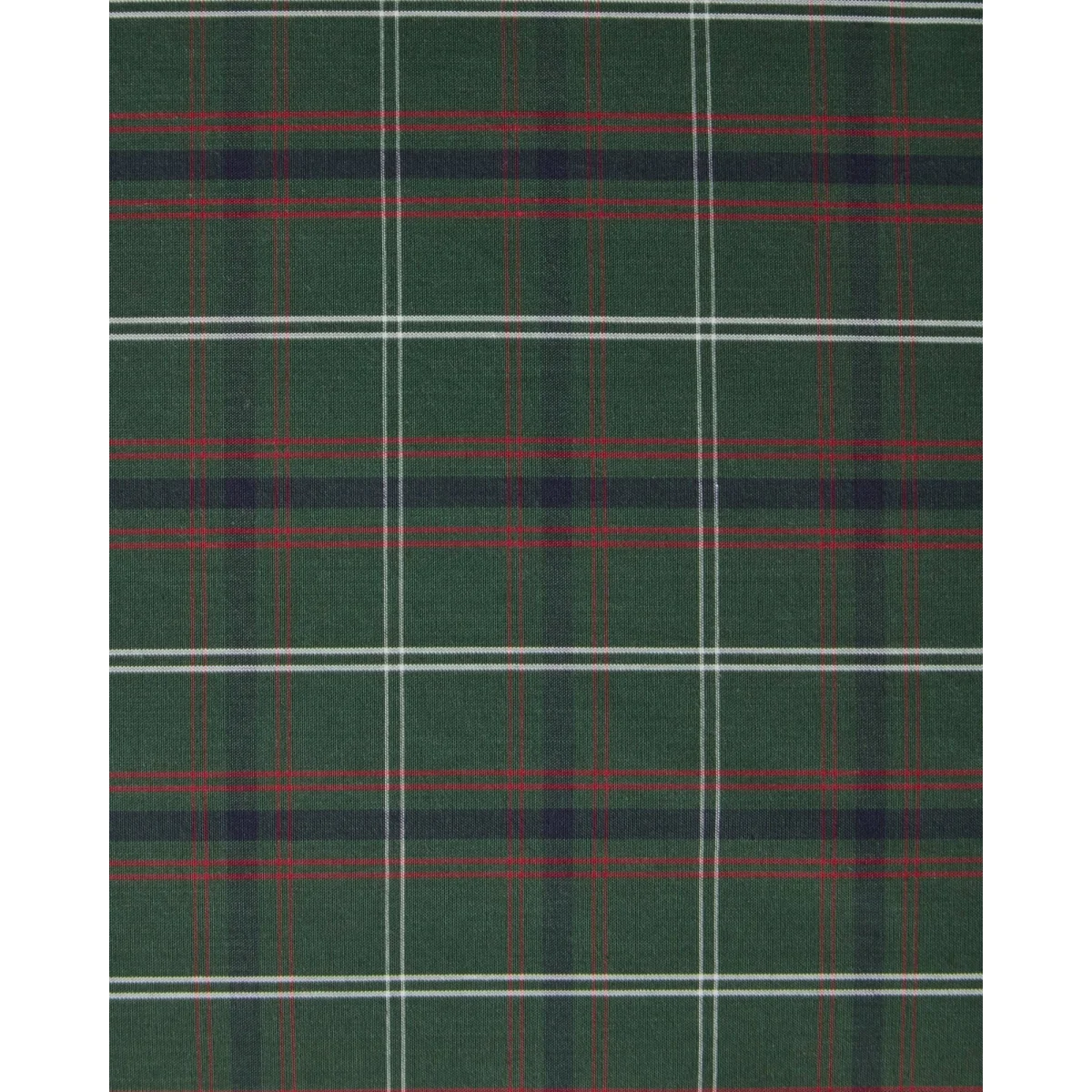 Lexington Checked cotton percale pillowcase Green-navy 50x90 cm – image 2