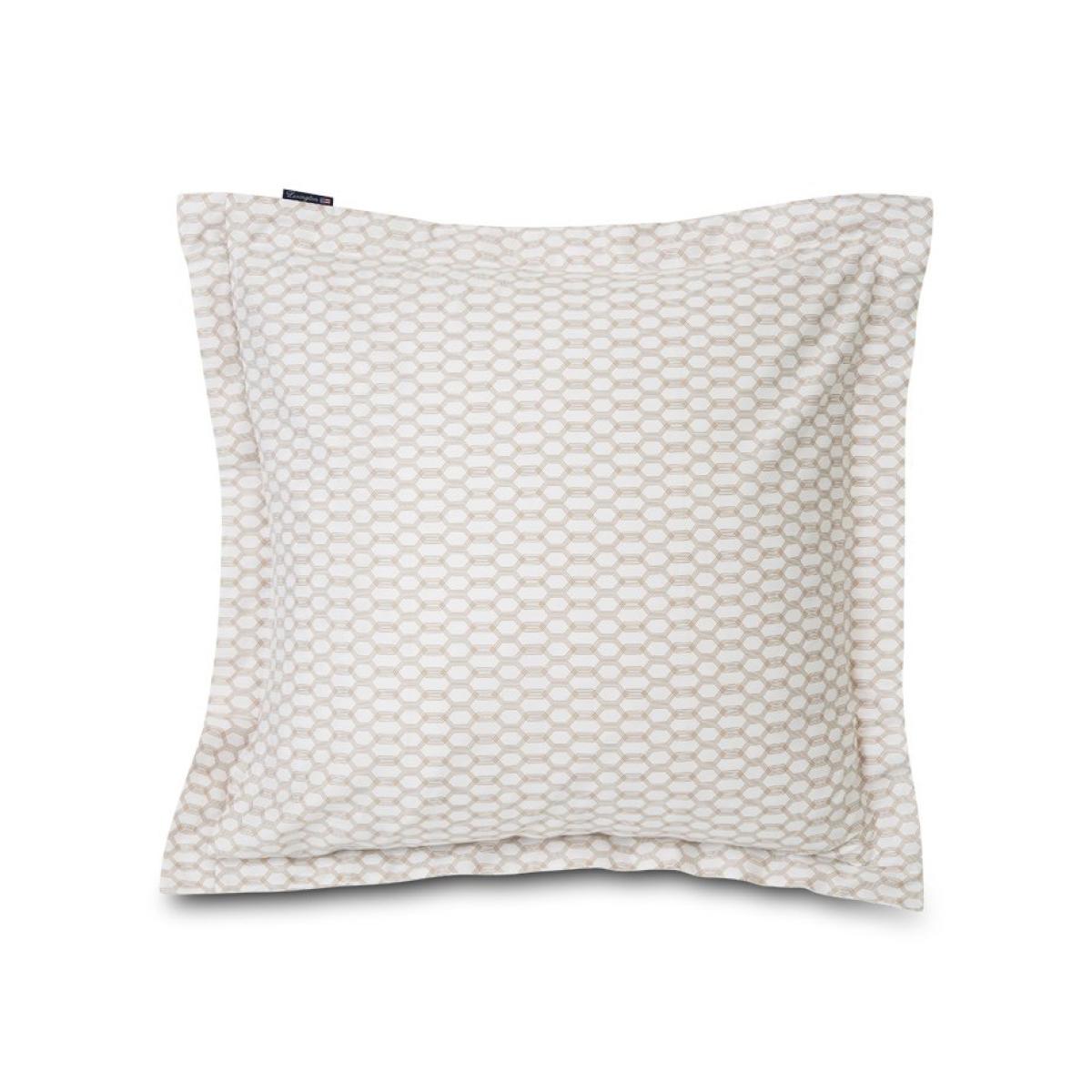 Lexington Printed pillowcase 65x65 cm white-dark beige – image 3