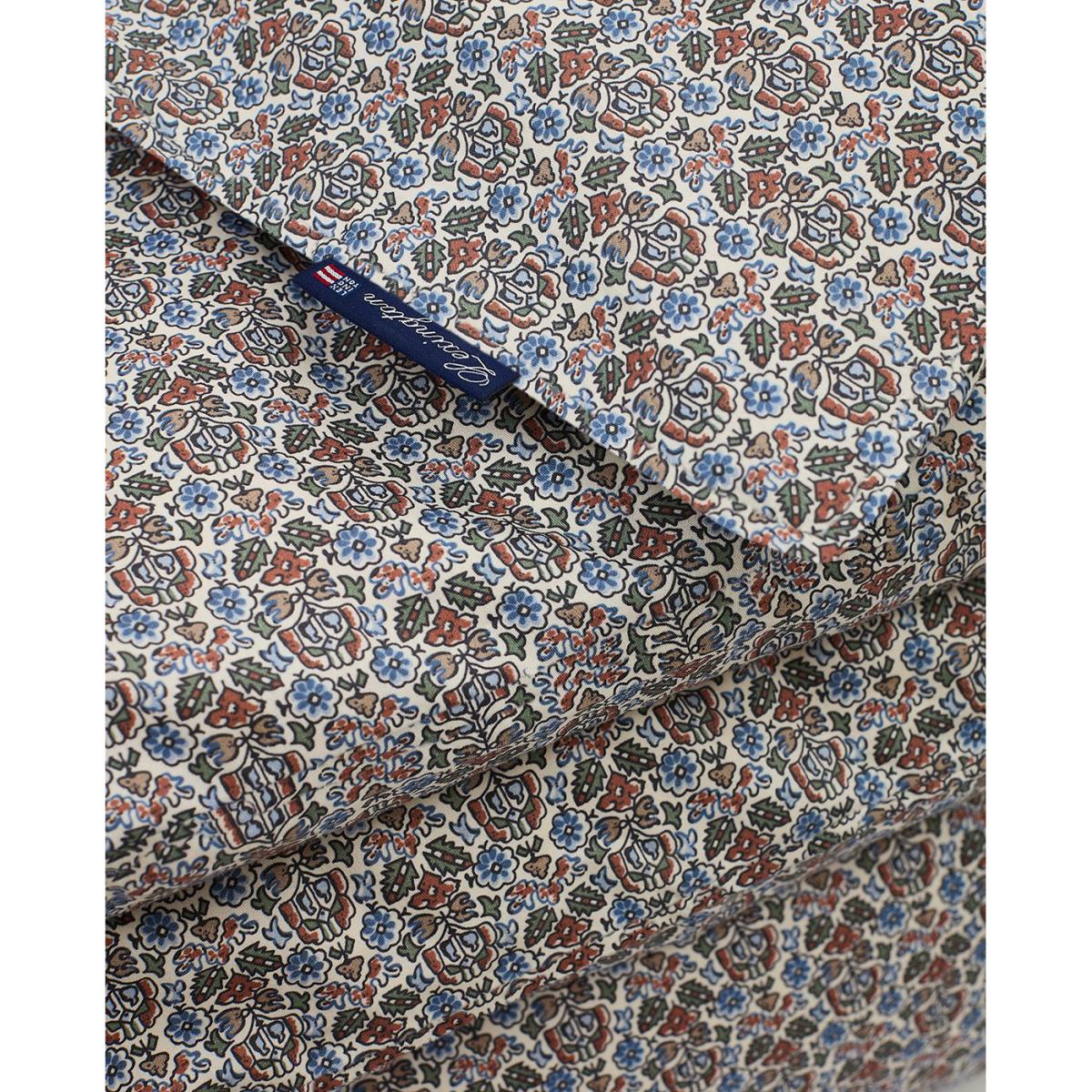 Lexington Printed flowers cotton duvet cover 150x210 cm Beige Multi – image 2