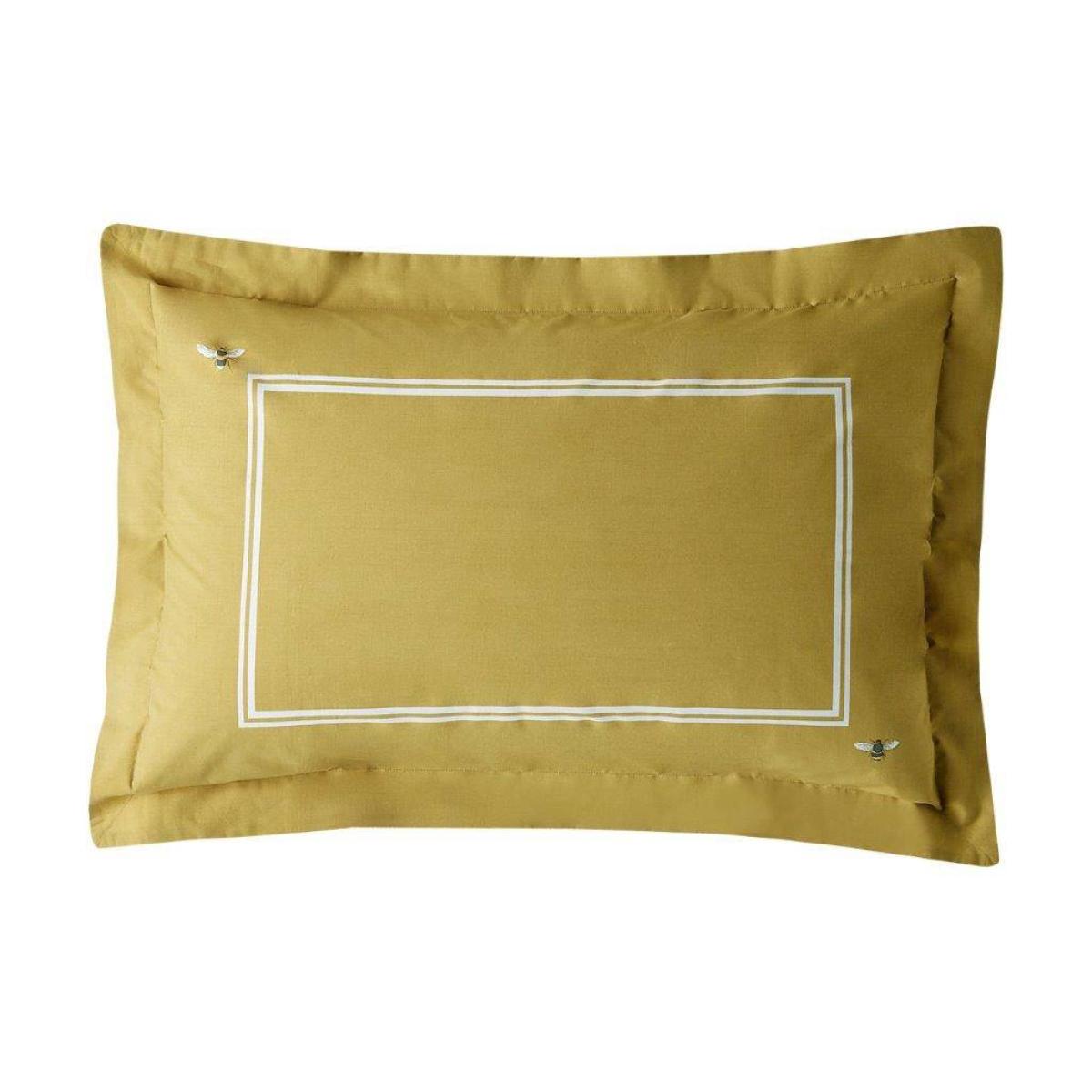 Sophie Allport Bees Mustard Oxford Pillowcase Pair – image 2
