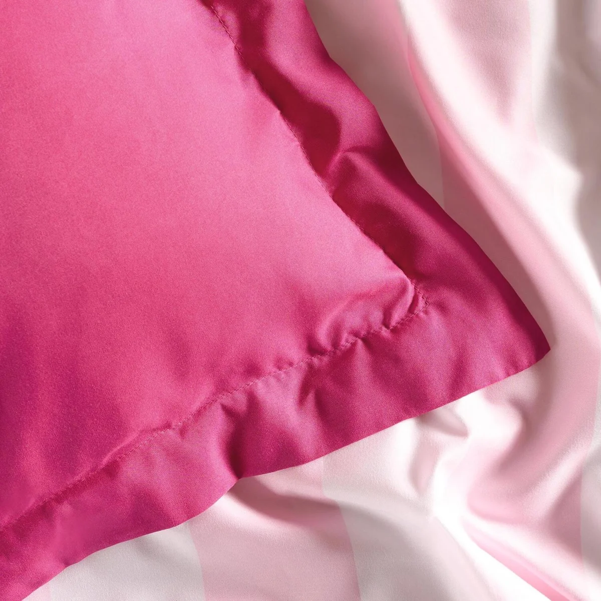 OHS Plain Dyed Oxford Pillowcases - Hot Pink – image 2