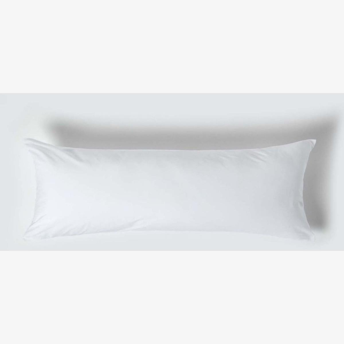 200 Thread Count Egyptian Cotton Body Size Pillowcase - White – image 1