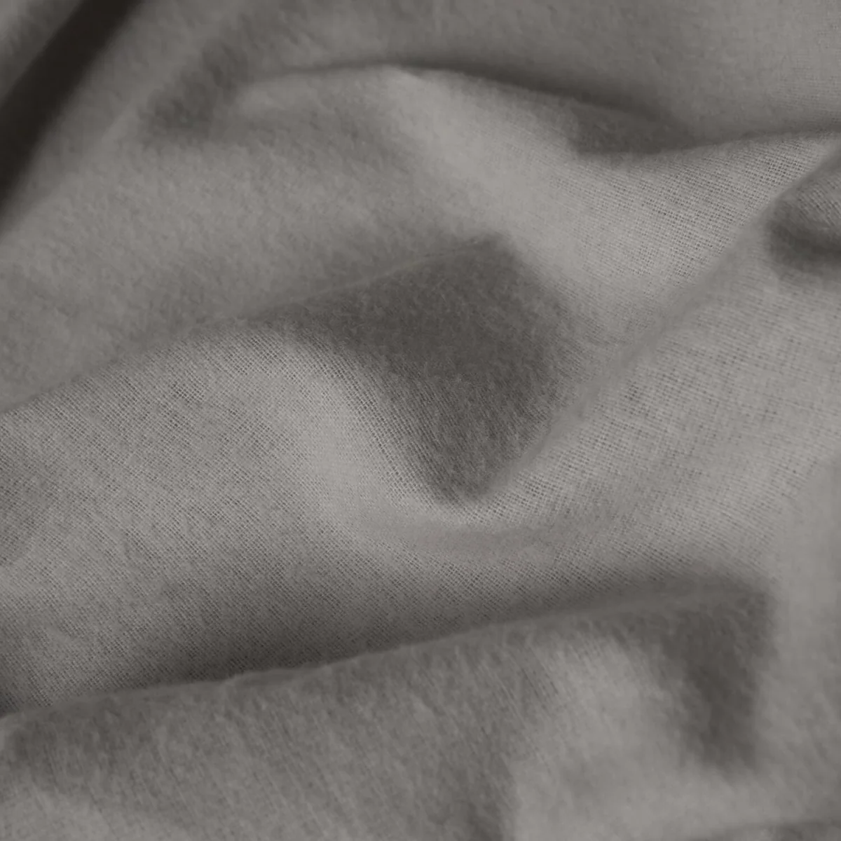 OHS Brushed Cotton Pillowcases - Grey / Double – image 2
