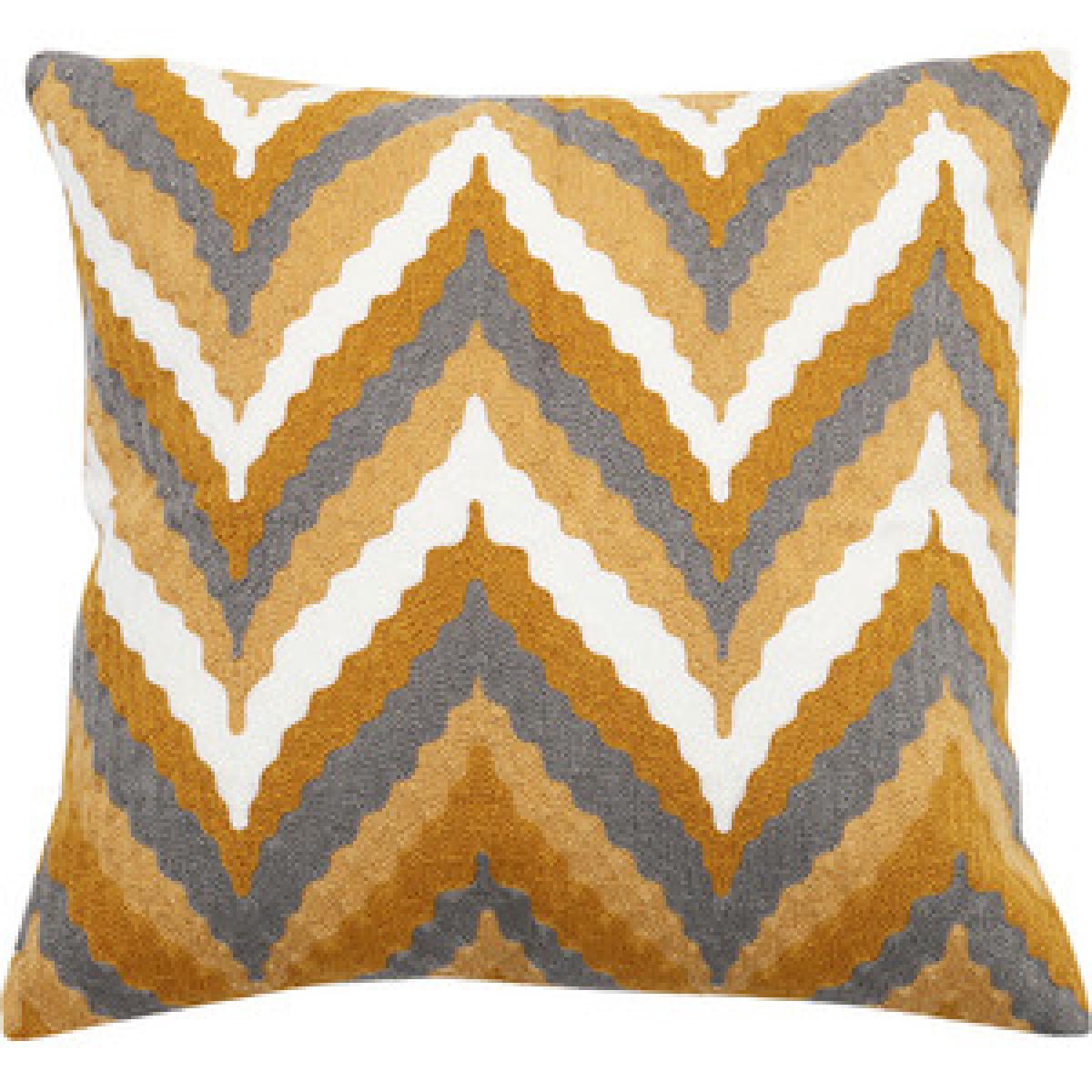 Embroidered Throw Pillow Cover - White – image 8