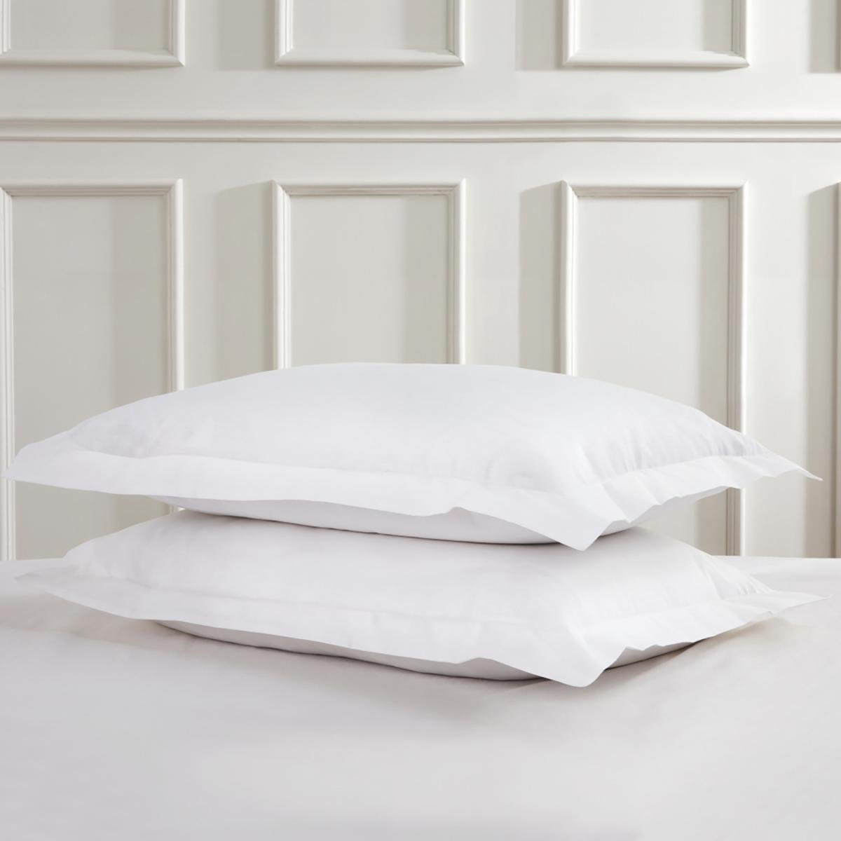 Polycotton Oxford Pillowcases - Silver – image 2