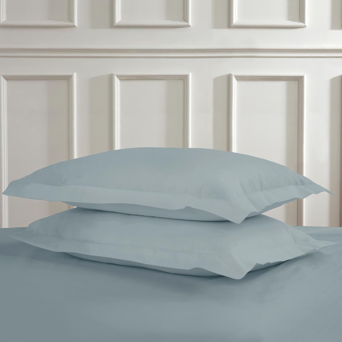 Polycotton Oxford Pillowcases - Silver – image 6