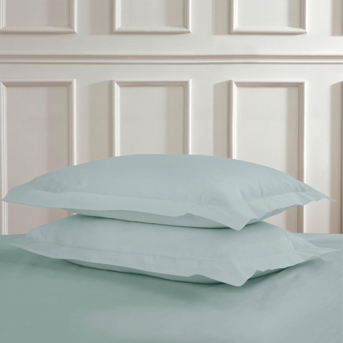 Polycotton Oxford Pillowcases - Silver – image 9