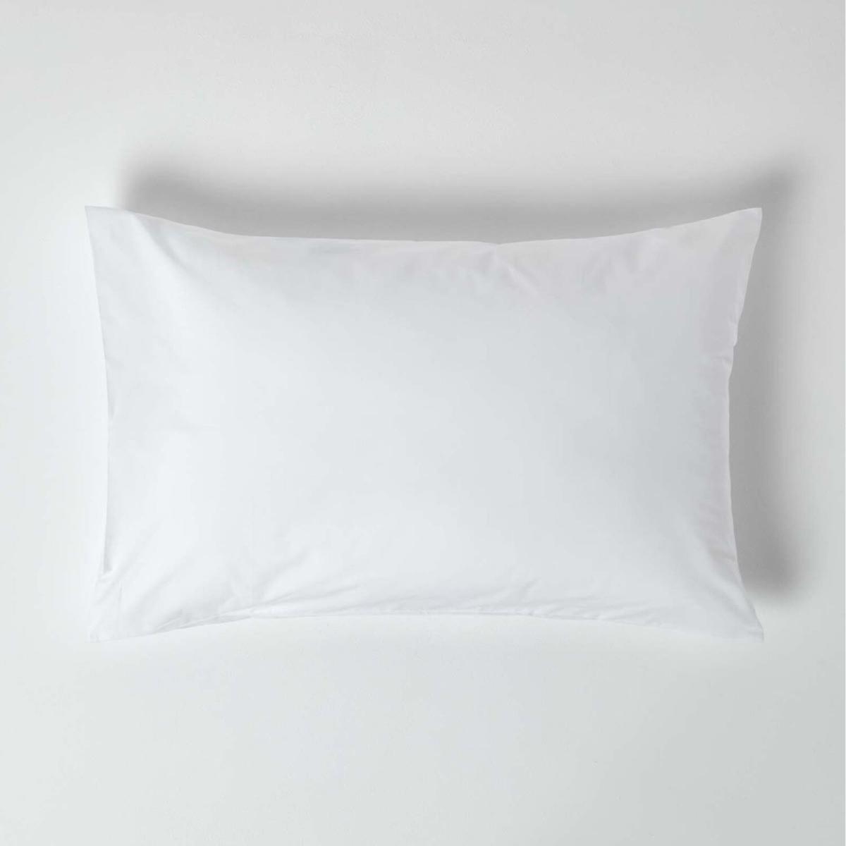 200 Thread Count Egyptian Cotton Housewife Pillowcase - White – image 1