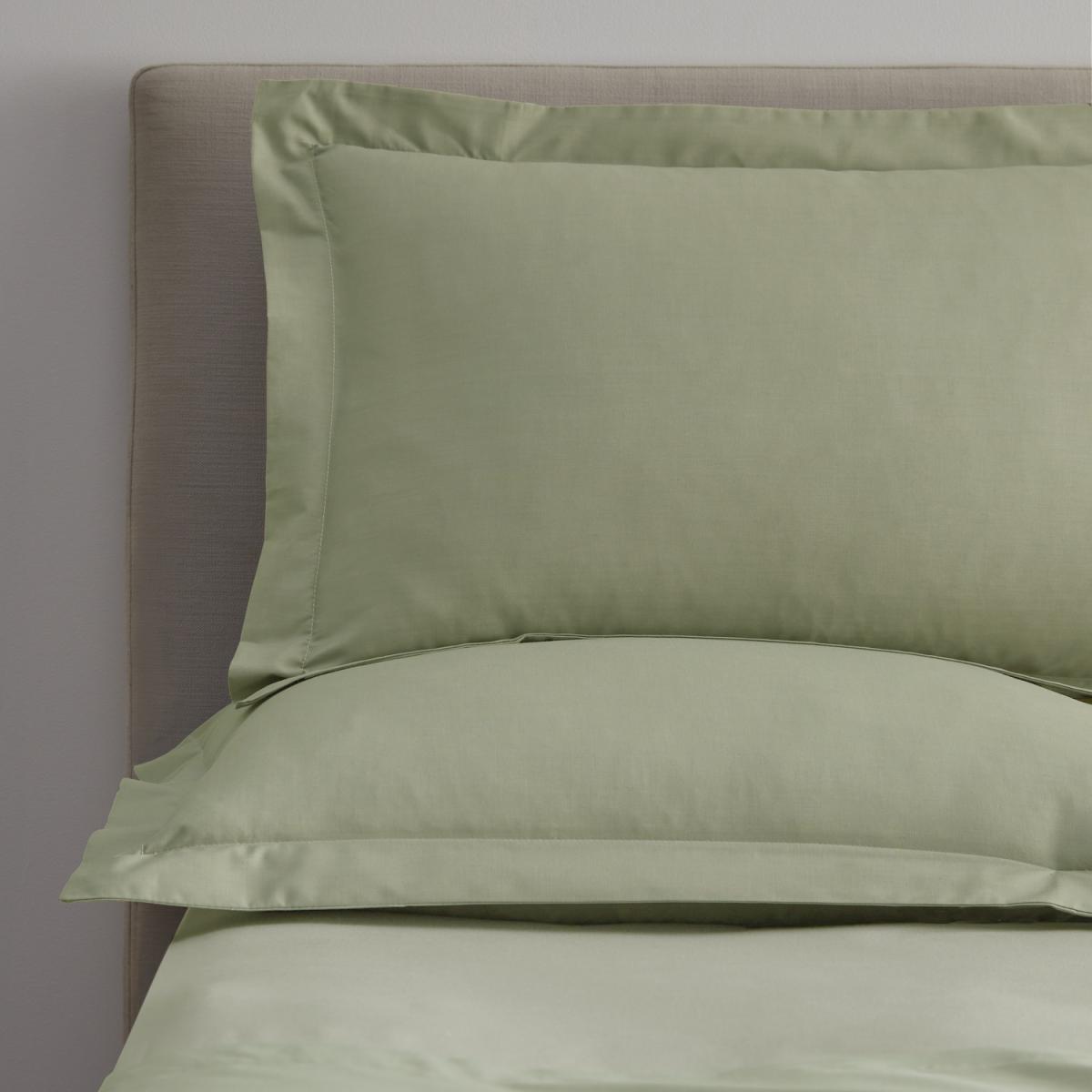 Plain Dyed Oxford Pillowcases - Green – image 1