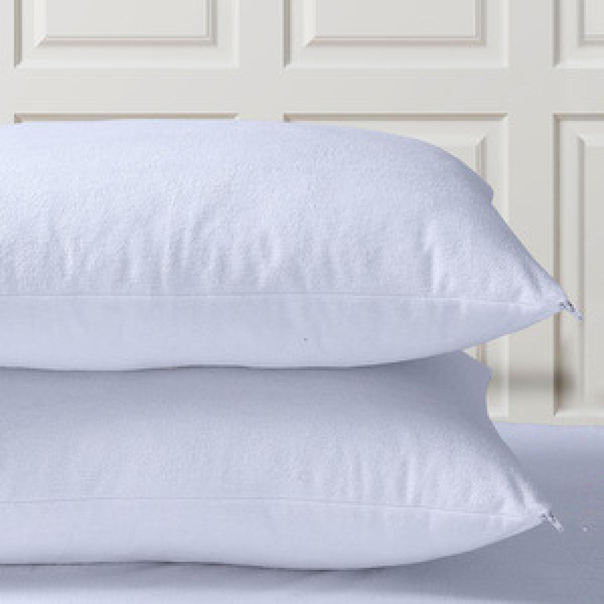 Pillow Protectors Waterproof High Quality - Cream / Organic Premium Cotton / 80cm – image 8