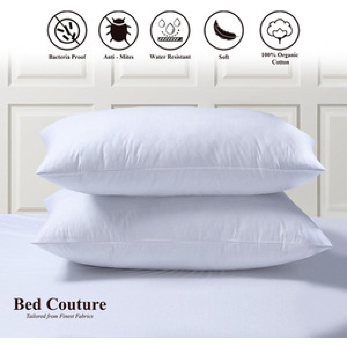Pillow Protectors Waterproof High Quality - Cream / Organic Premium Cotton / 80cm – image 10