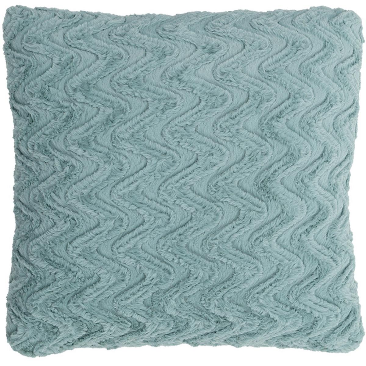 Flannel Throw Pillow Cover - Green – image 7