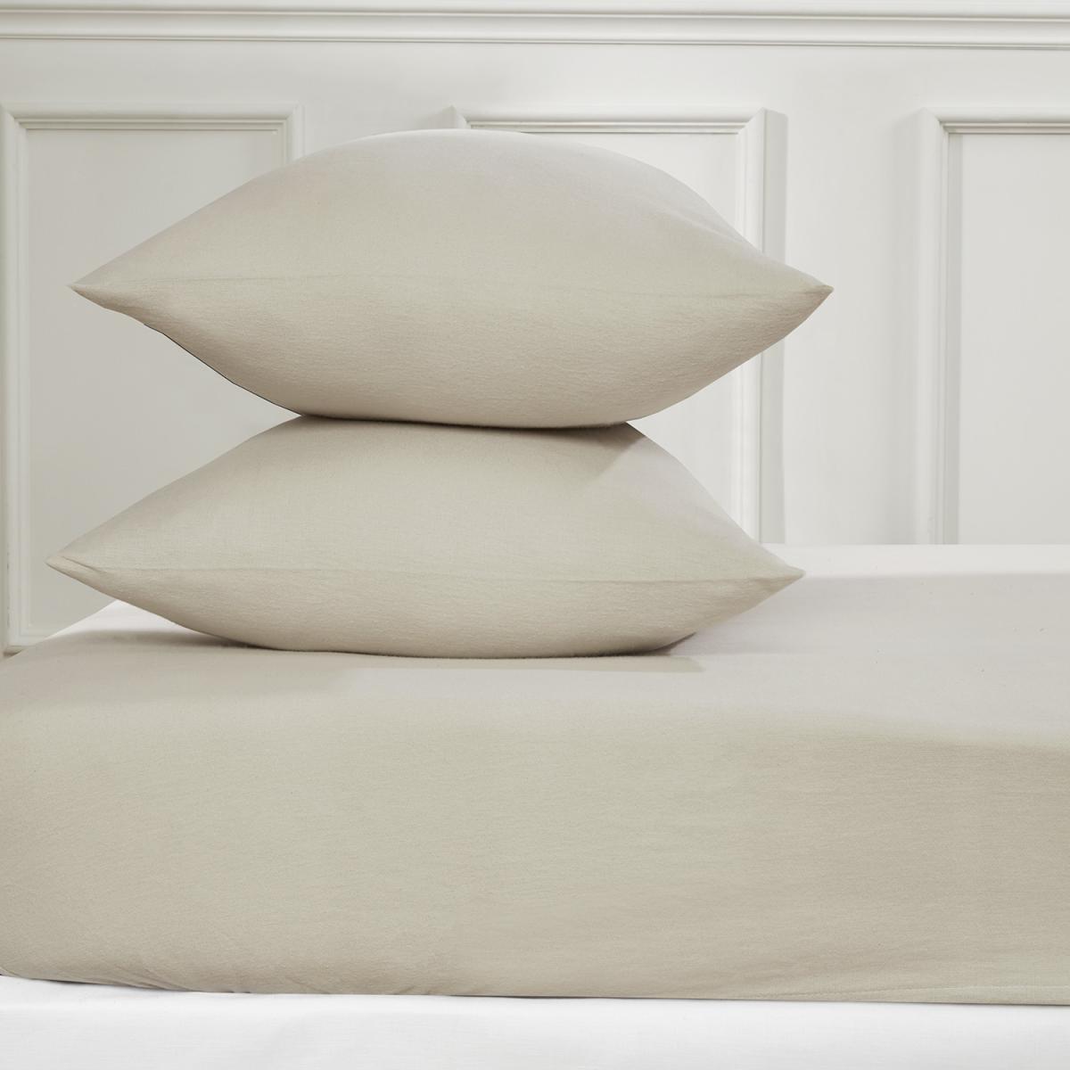Flannelette Pillowcase Pair - Blue – image 2
