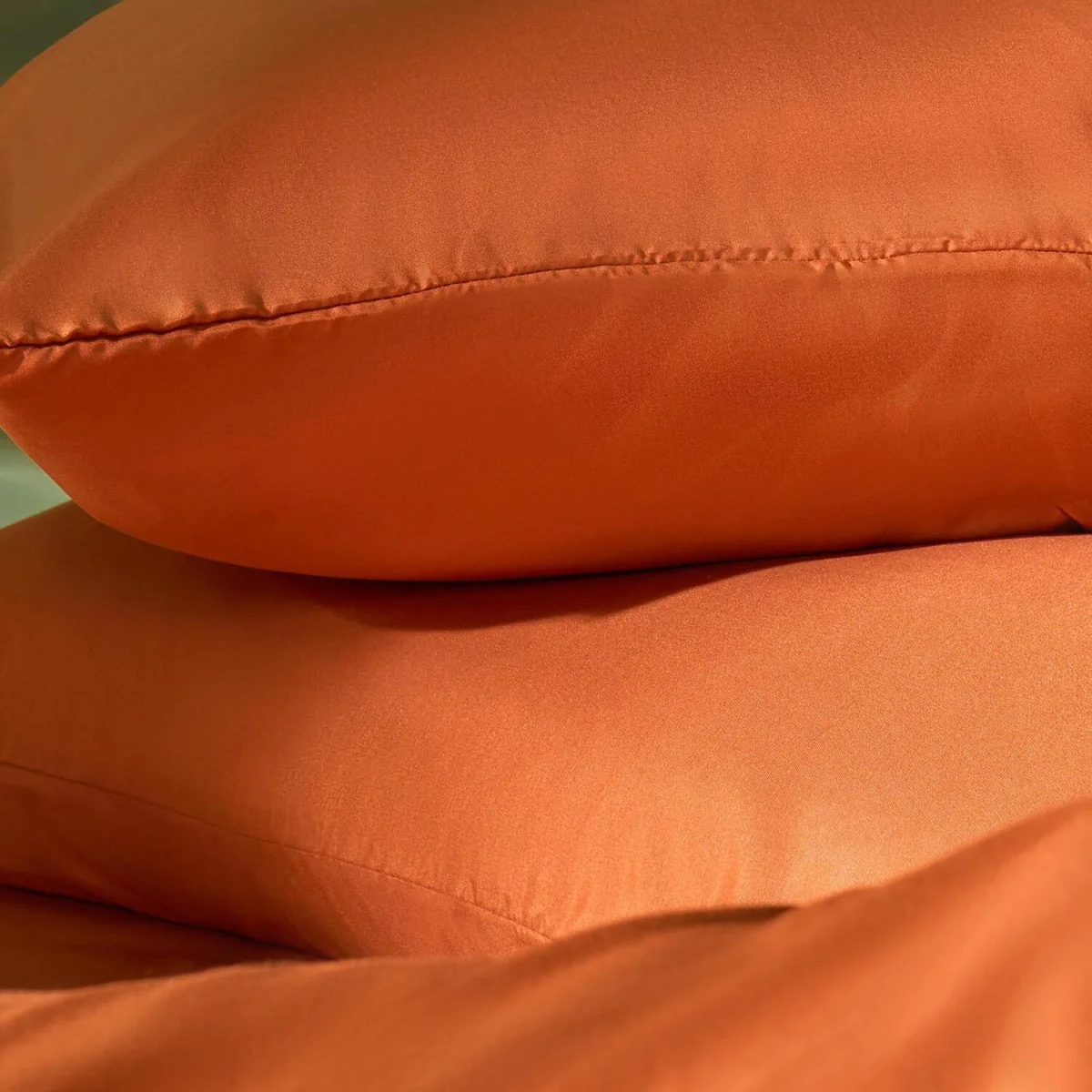 OHS 2 Pack Plain Dyed Housewife Pillowcases - Rust / 2 – image 6