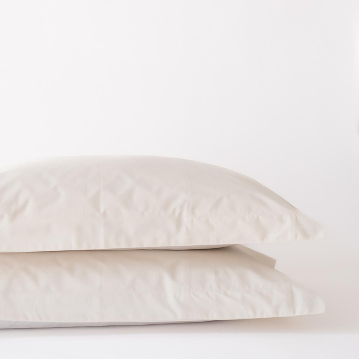 Palace Percale High Quality Pair Pillowcases  - Ecru  / 63cm – image 3