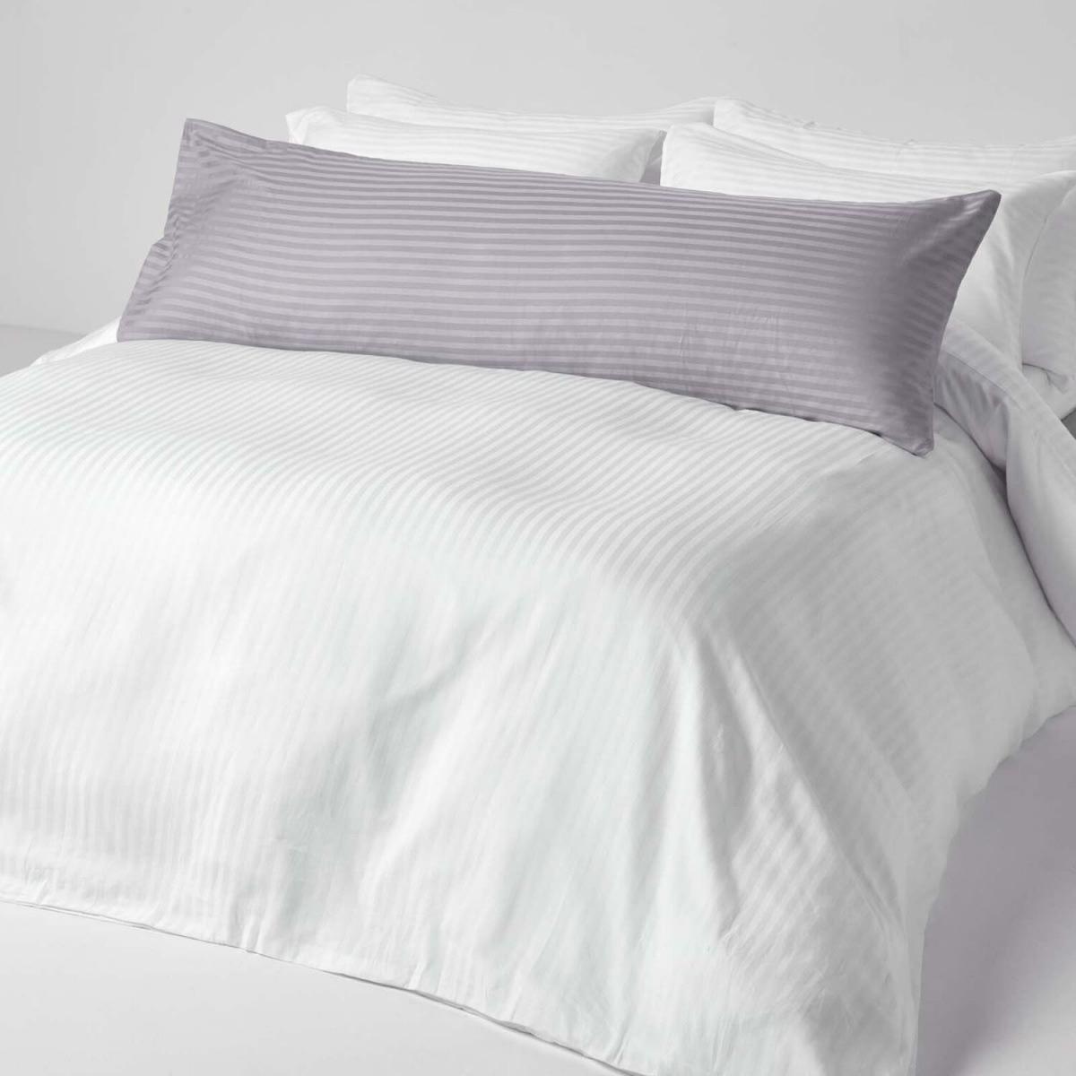 330 Thread Count Egyptian Cotton Body Size Pillowcase - Grey – image 2