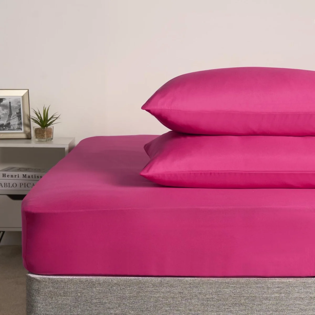 OHS 2 Pack Plain Dyed Housewife Pillowcases - Hot Pink / 8 – image 4