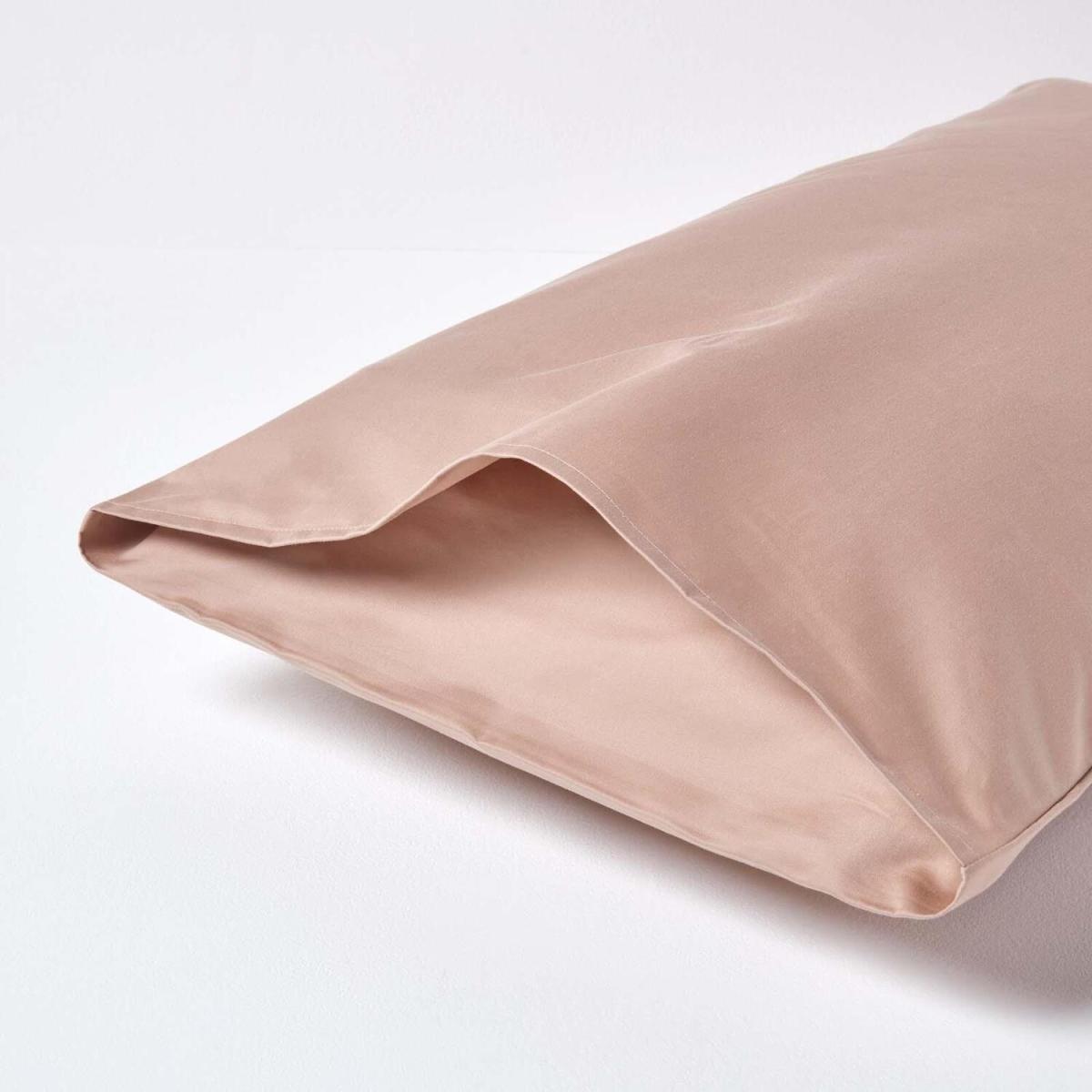 1000 Thread Count Egyptian Cotton Oxford Pillowcase - Moonlight Beige – image 2