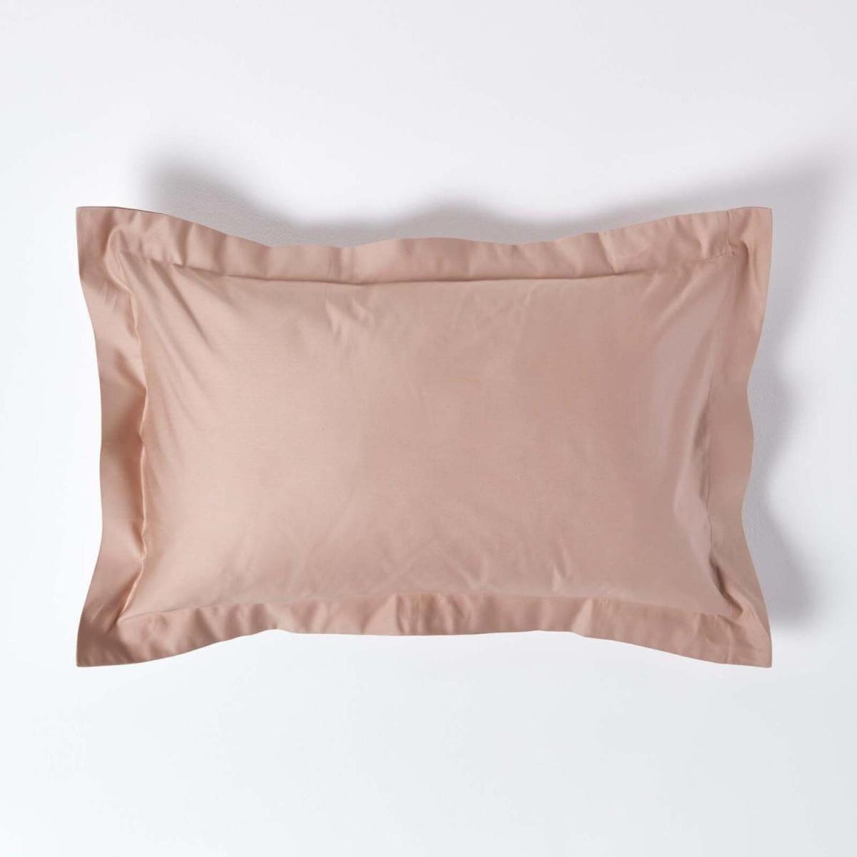 1000 Thread Count Egyptian Cotton Oxford Pillowcase - Moonlight Beige – image 1