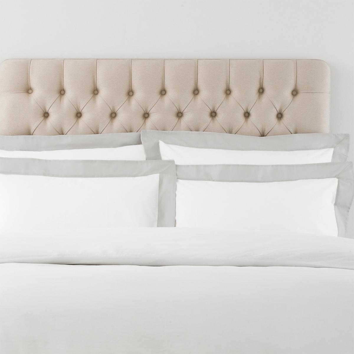 Border Panel Pillowcase - Grey – image 2