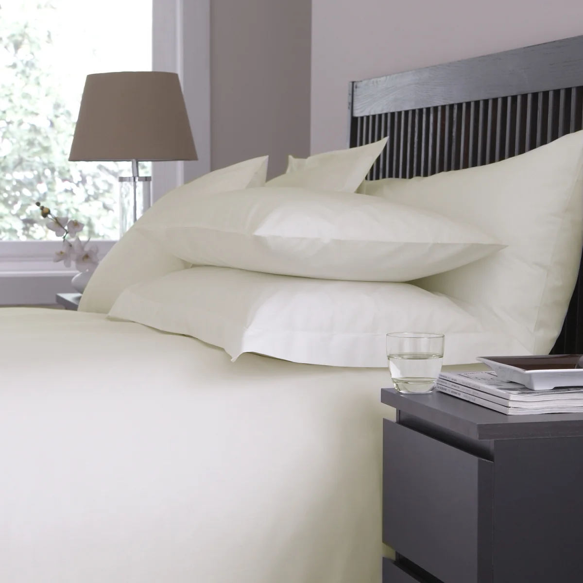 Charlotte Thomas Oxford Cotton Pillowcase Sestina - White – image 2