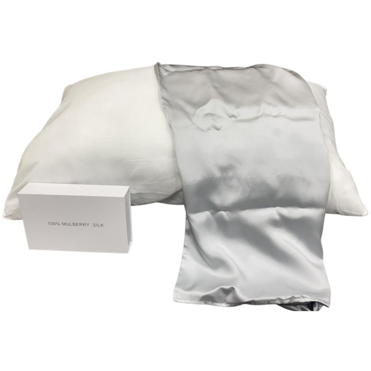 Mulberry Silk Pillowcases - Silver – image 2