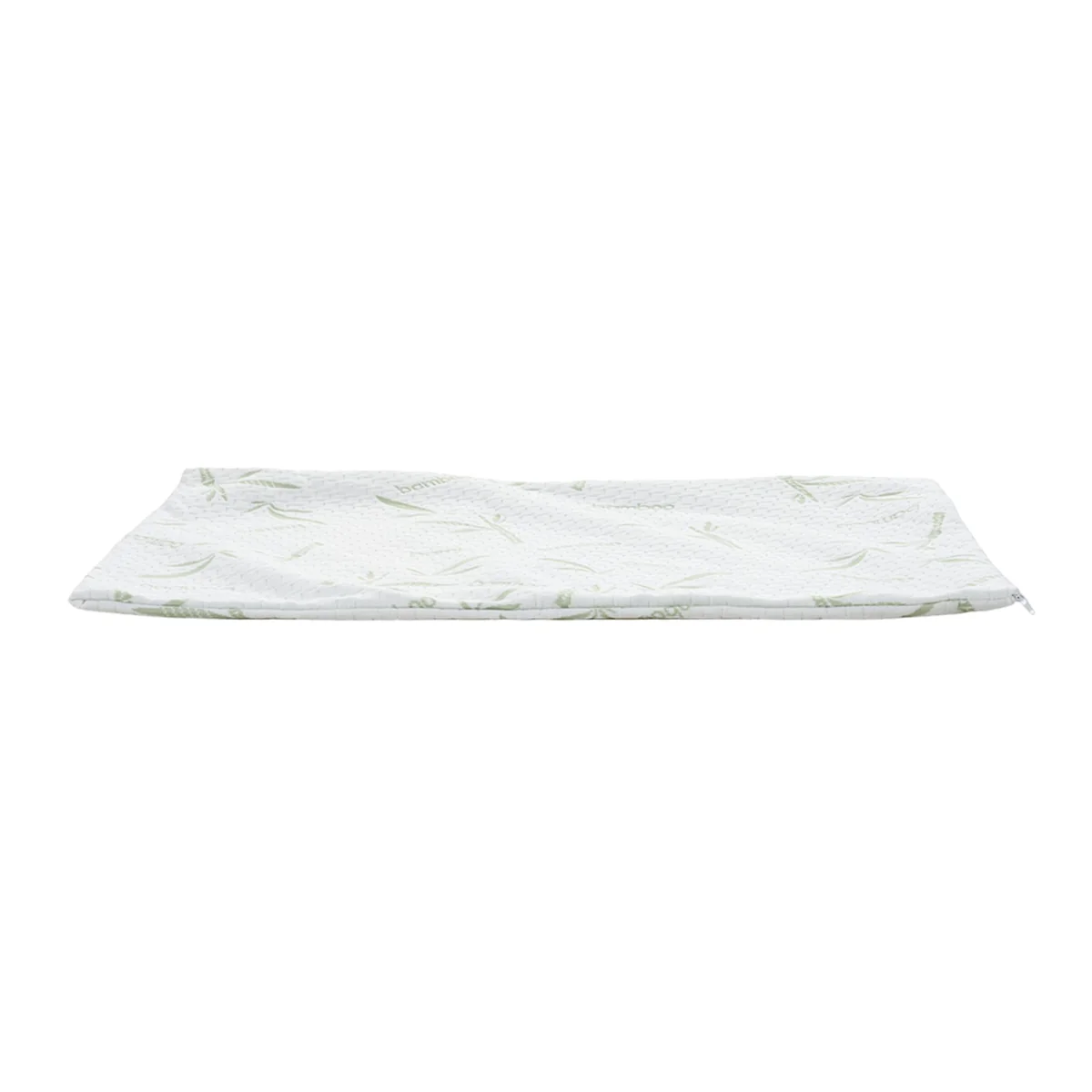 Pack of 2 Bamboo-Pattern Waterproof Pillowcases - White – image 1