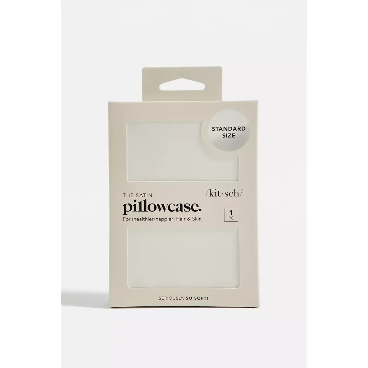 Kitsch Ivory Satin Pillowcase 66cm x 48cm at Urban Outfitters – image 3
