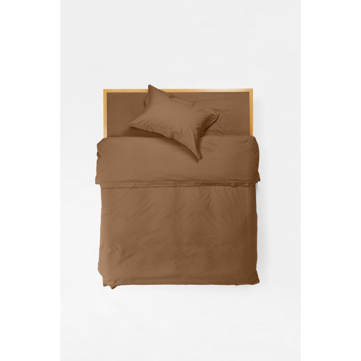 Brown Pillowcase Pair In Carob Us Queen Sutram – image 5