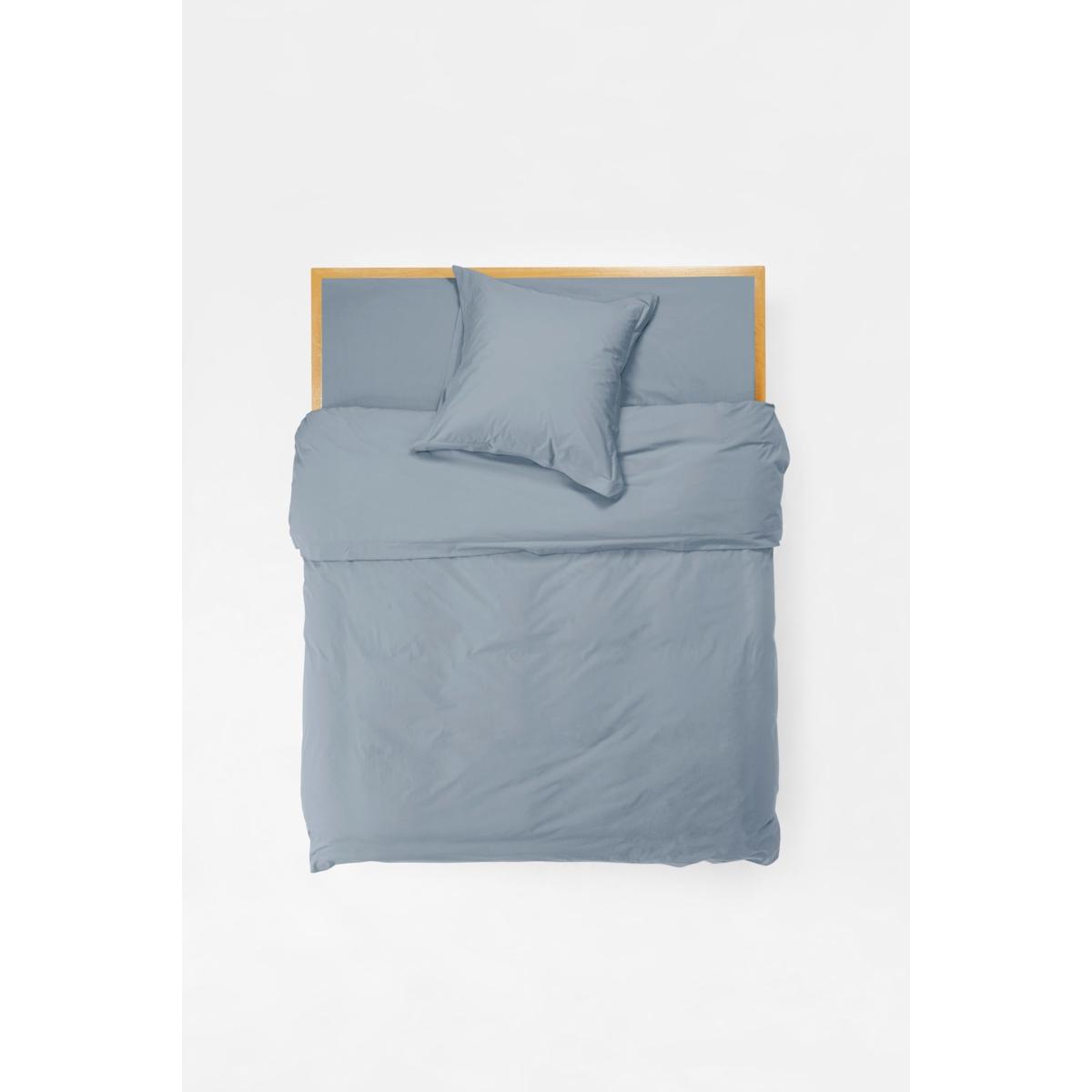 Blue / Grey Euro Pillowcase Pair In Half Blue Us Queen Sutram – image 5