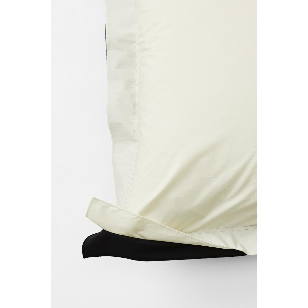 Neutrals / Black / White Euro Pillowcase Pair In Bi Colour - Cinder & Canvas Sutram – image 4