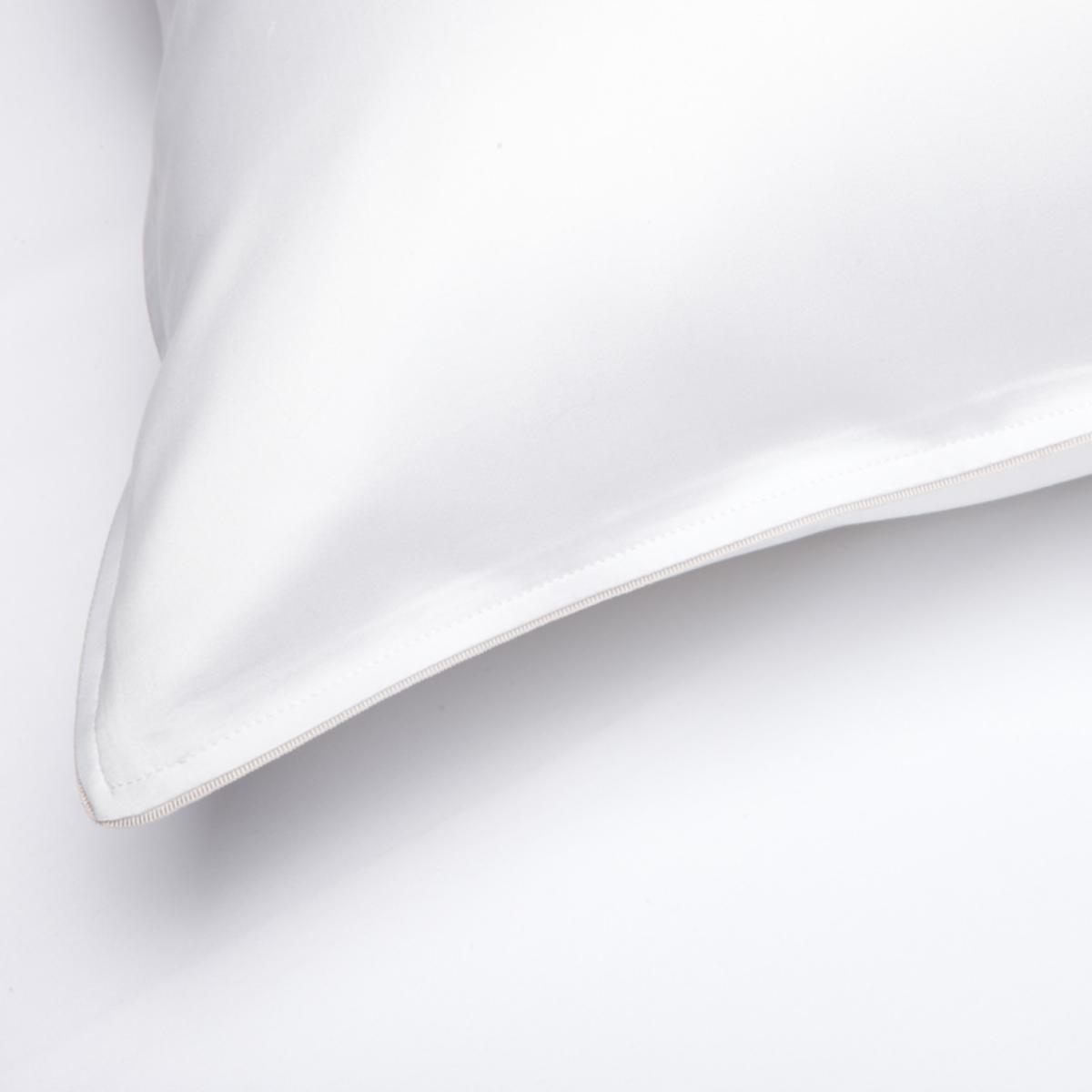 Heritage Travel Pillowcase - White With White Trim | London & Avalon – image 3