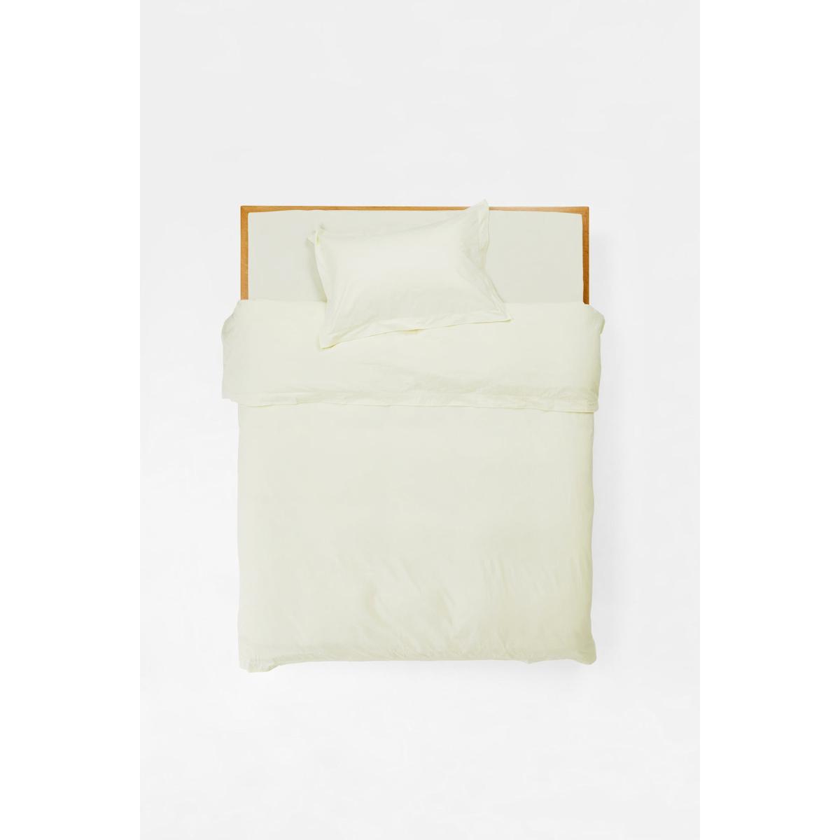 Neutrals / White Pillowcase Pair In Canvas Us Queen Sutram – image 5