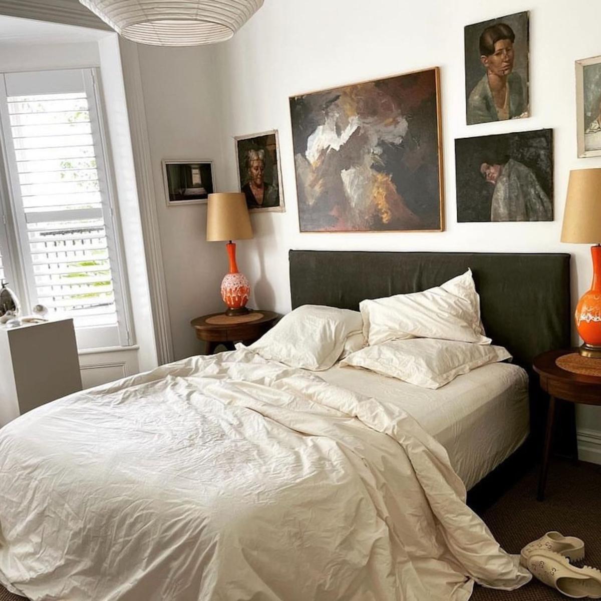 Neutrals / White Pillowcase Pair In Canvas Us Queen Sutram – image 7